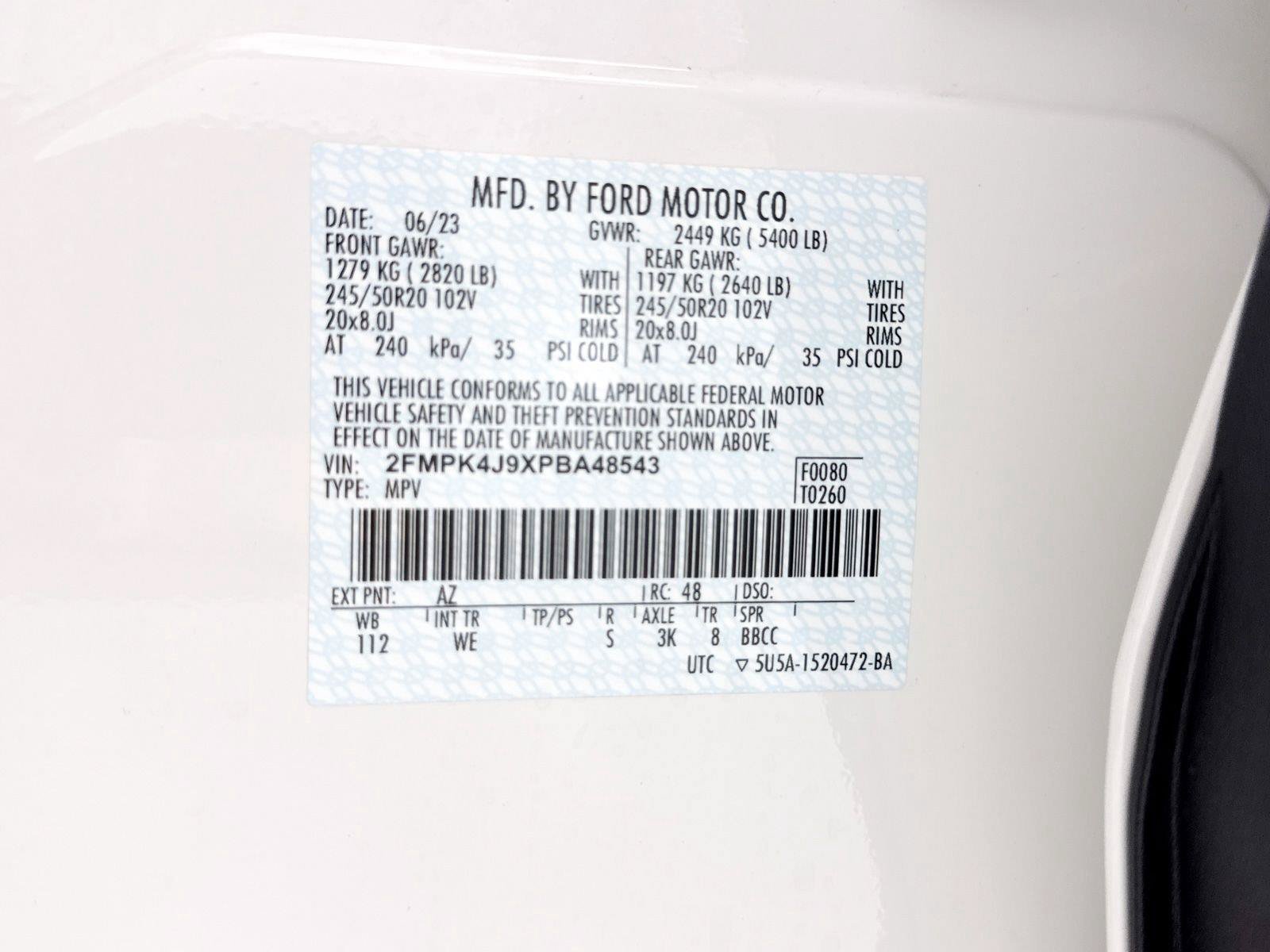 Used 2023 Ford Edge ST-Line AWD/4WD image 35