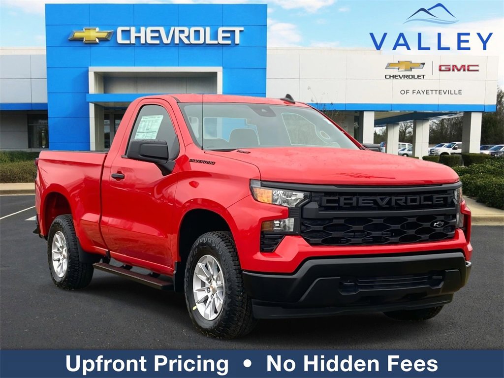 New 2026 Chevrolet Silverado 1500 W/T w/ LPO, Dark Essentials Package