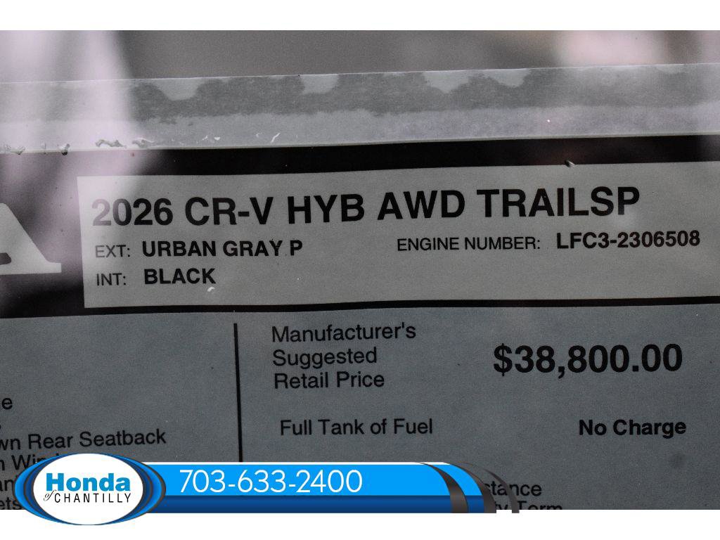 New 2026 Honda CR-V TrailSport image 39