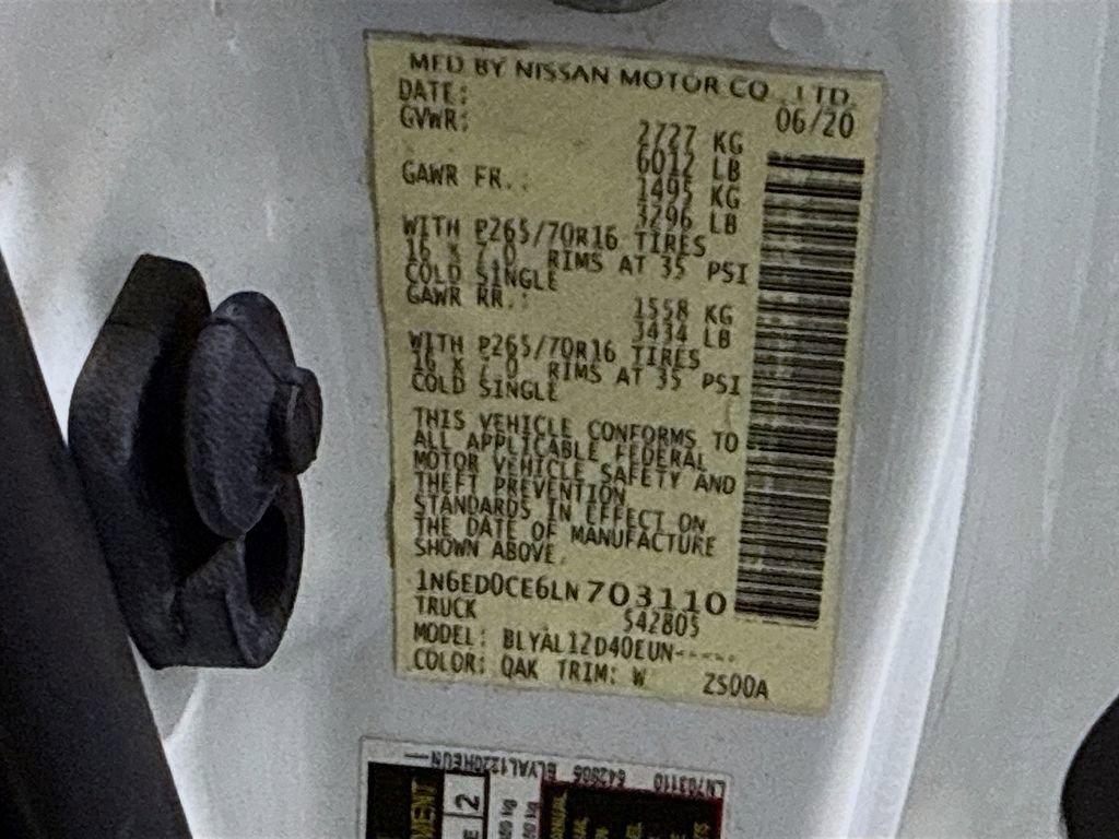 Used 2020 Nissan Frontier S image 33