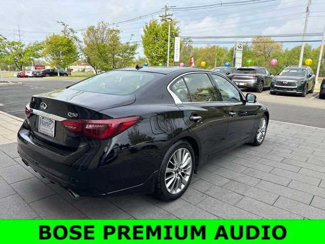 Certified 2023 INFINITI Q50 Luxe w/ Cargo Package AWD/4WD image 7