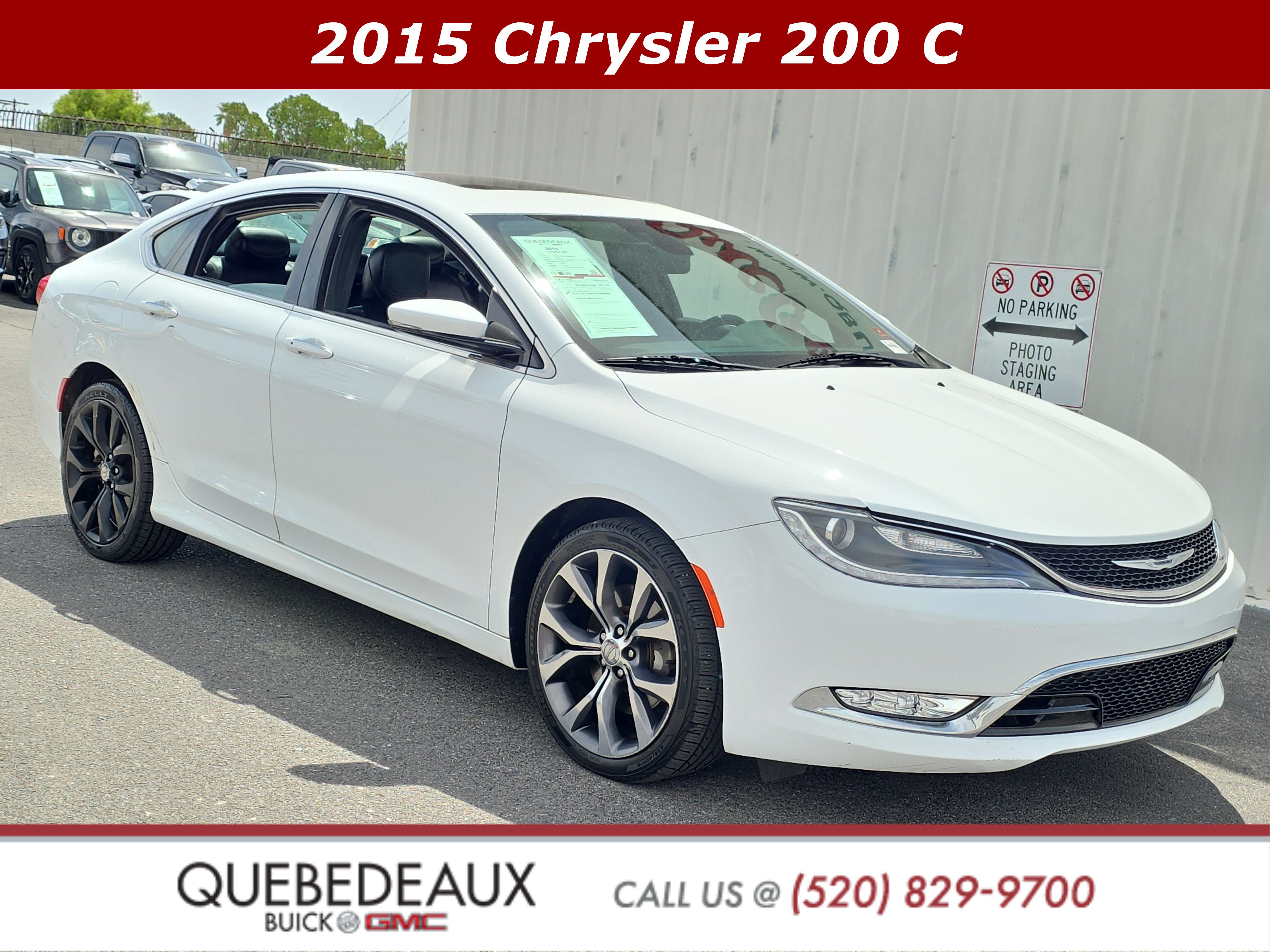 Used 2015 Chrysler 200 C w/ Navigation & Sound Group I
