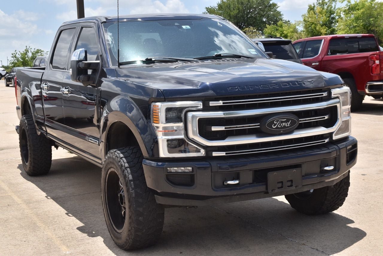 Used 2021 Ford F250 Platinum w/ FX4 Off-Road Package AWD/4WD image 4