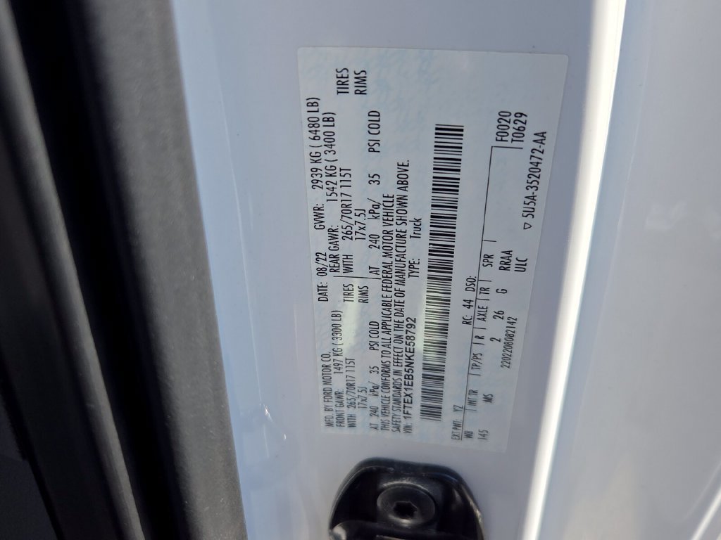 Used 2022 Ford F150 XLT w/ Equipment Group 301A Mid AWD/4WD image 6