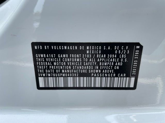 Used 2023 Volkswagen Jetta SE w/ Panoramic Sunroof Package FWD image 35