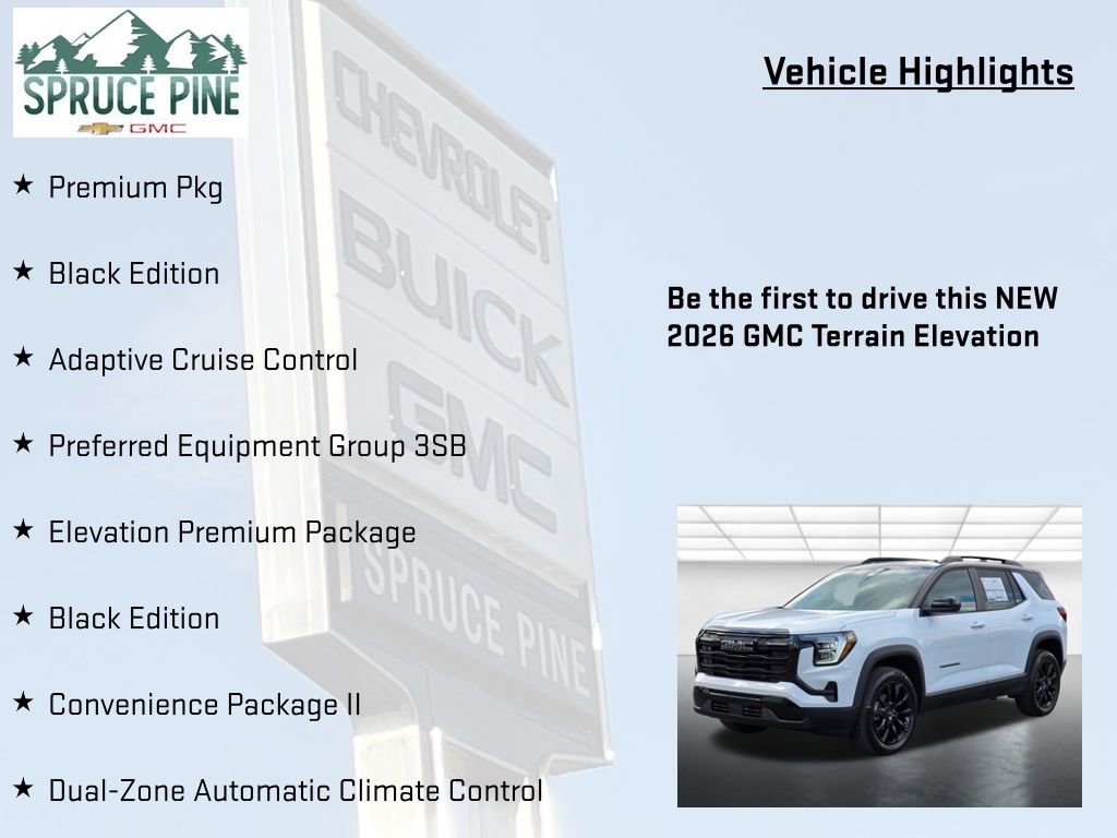 New 2026 GMC Terrain Elevation w/ Elevation Premium Package image 5