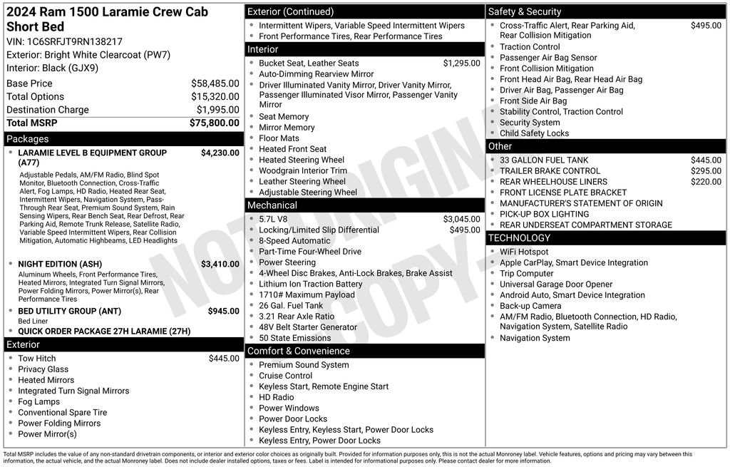 Used 2024 RAM 1500 Laramie image 2