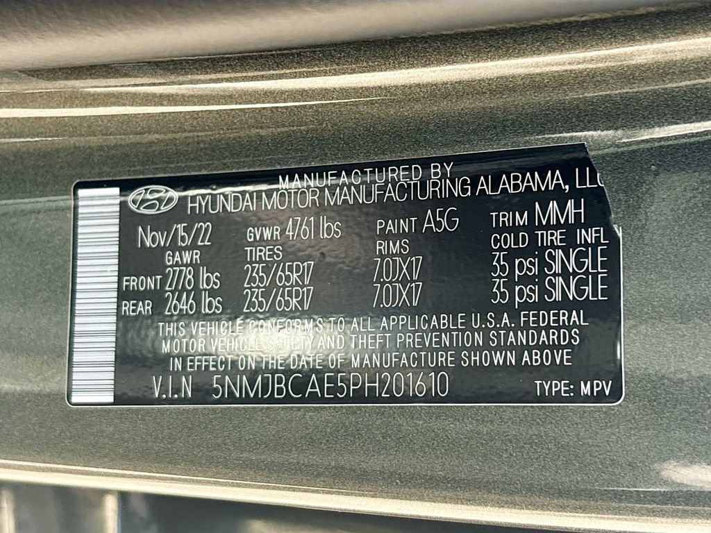 Used 2023 Hyundai Tucson SEL AWD/4WD image 29