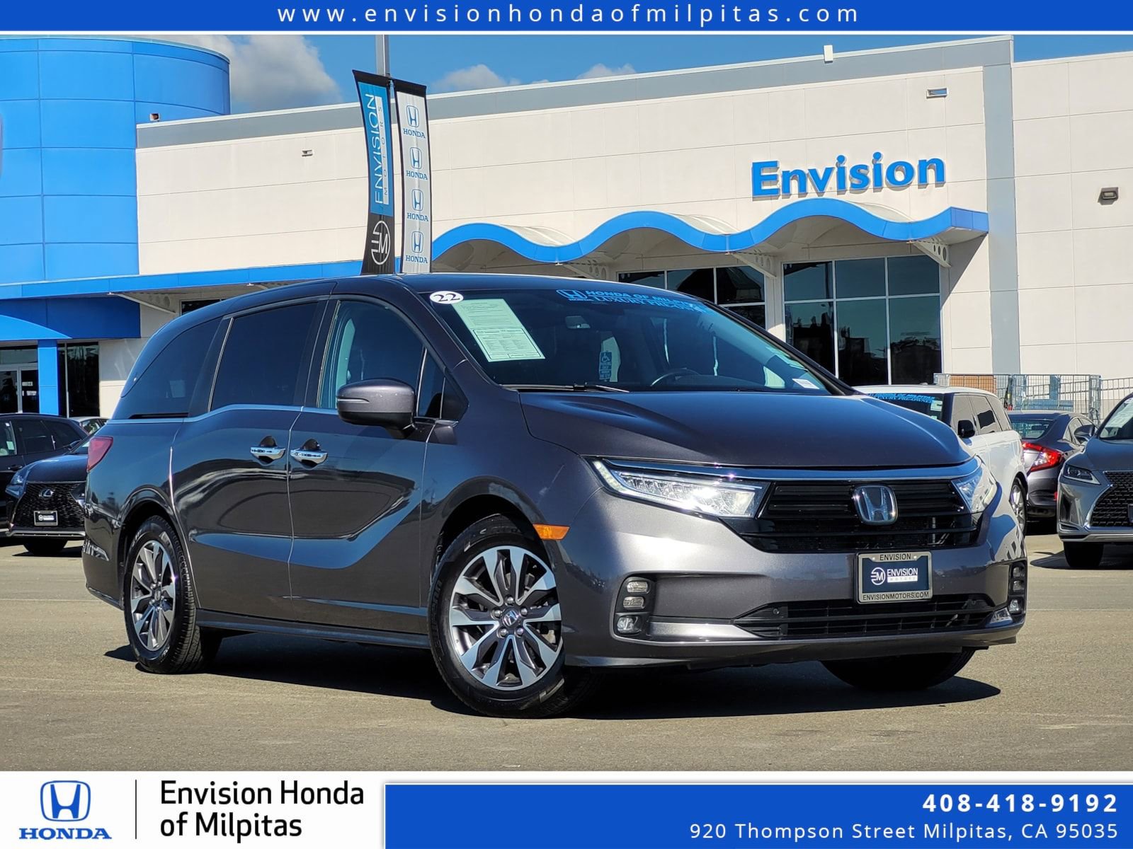 Used 2022 Honda Odyssey EX-L