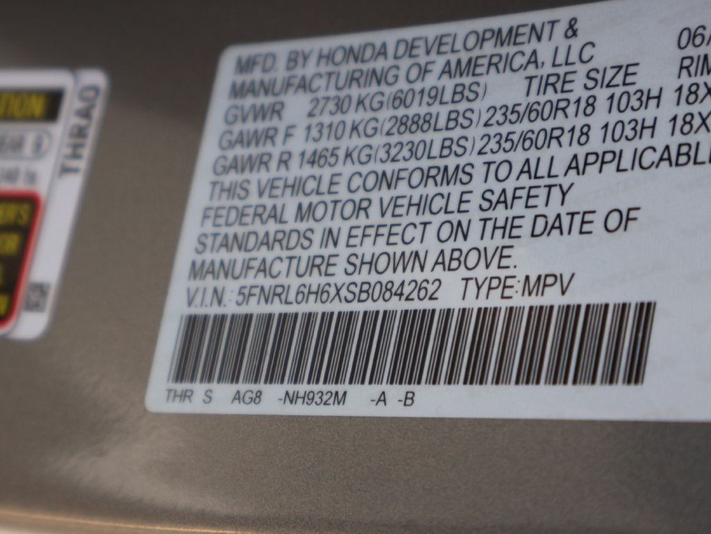 Used 2025 Honda Odyssey EX-L image 44