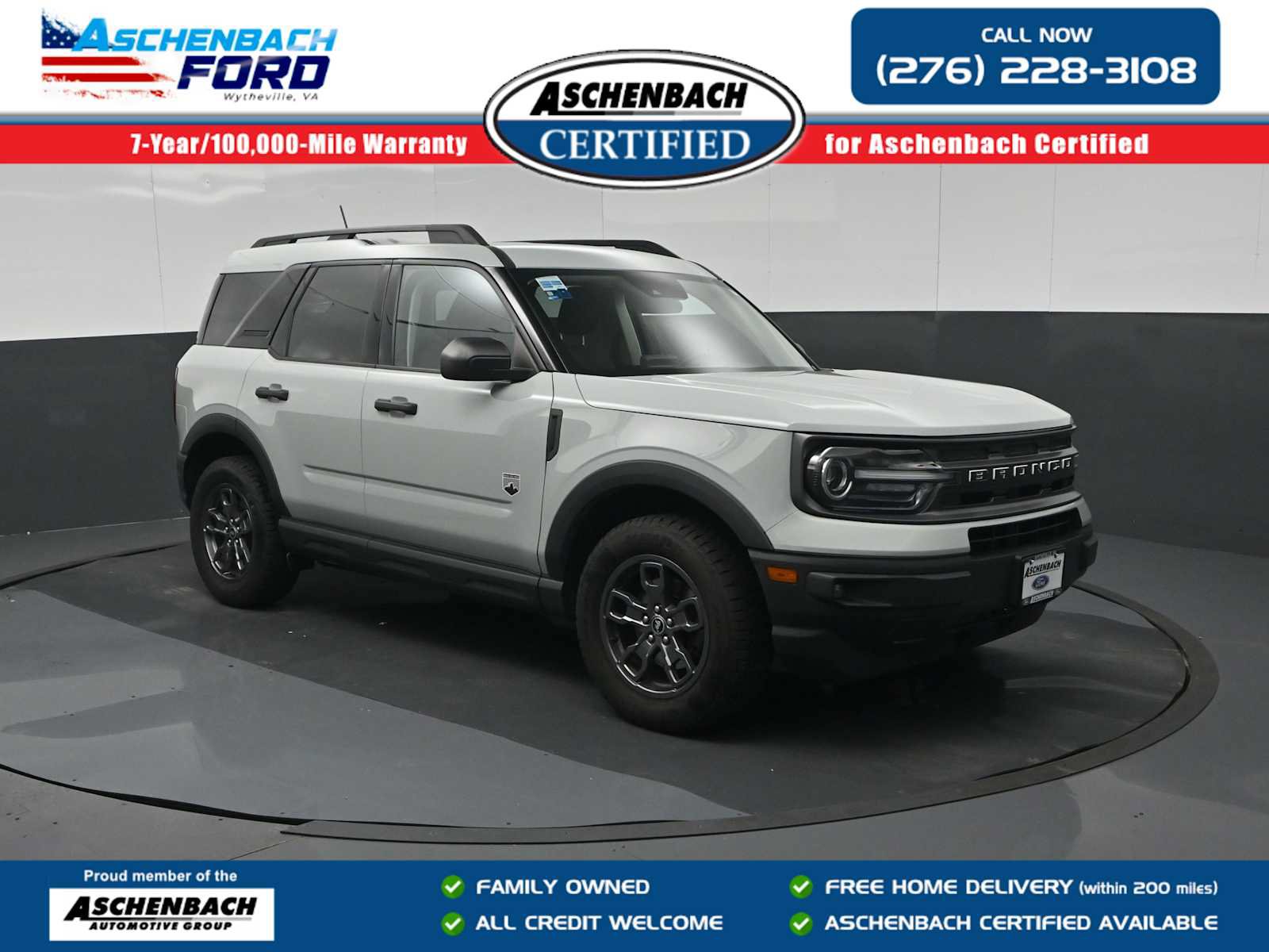 Certified 2021 Ford Bronco Sport Big Bend AWD/4WD image 1