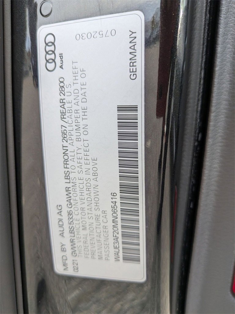 Used 2021 Audi A6 Premium Plus w/ Premium Plus Package image 33