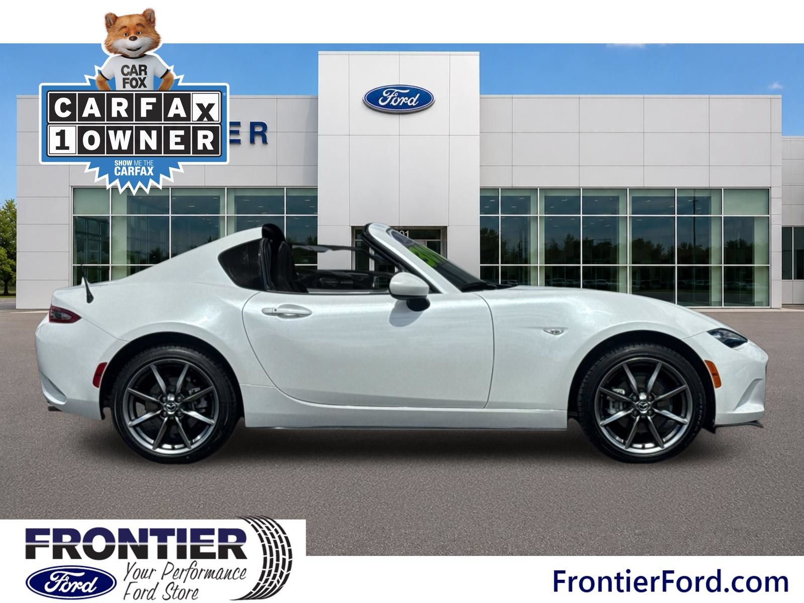 Used 2021 MAZDA MX-5 Miata RF Grand Touring RWD image 5