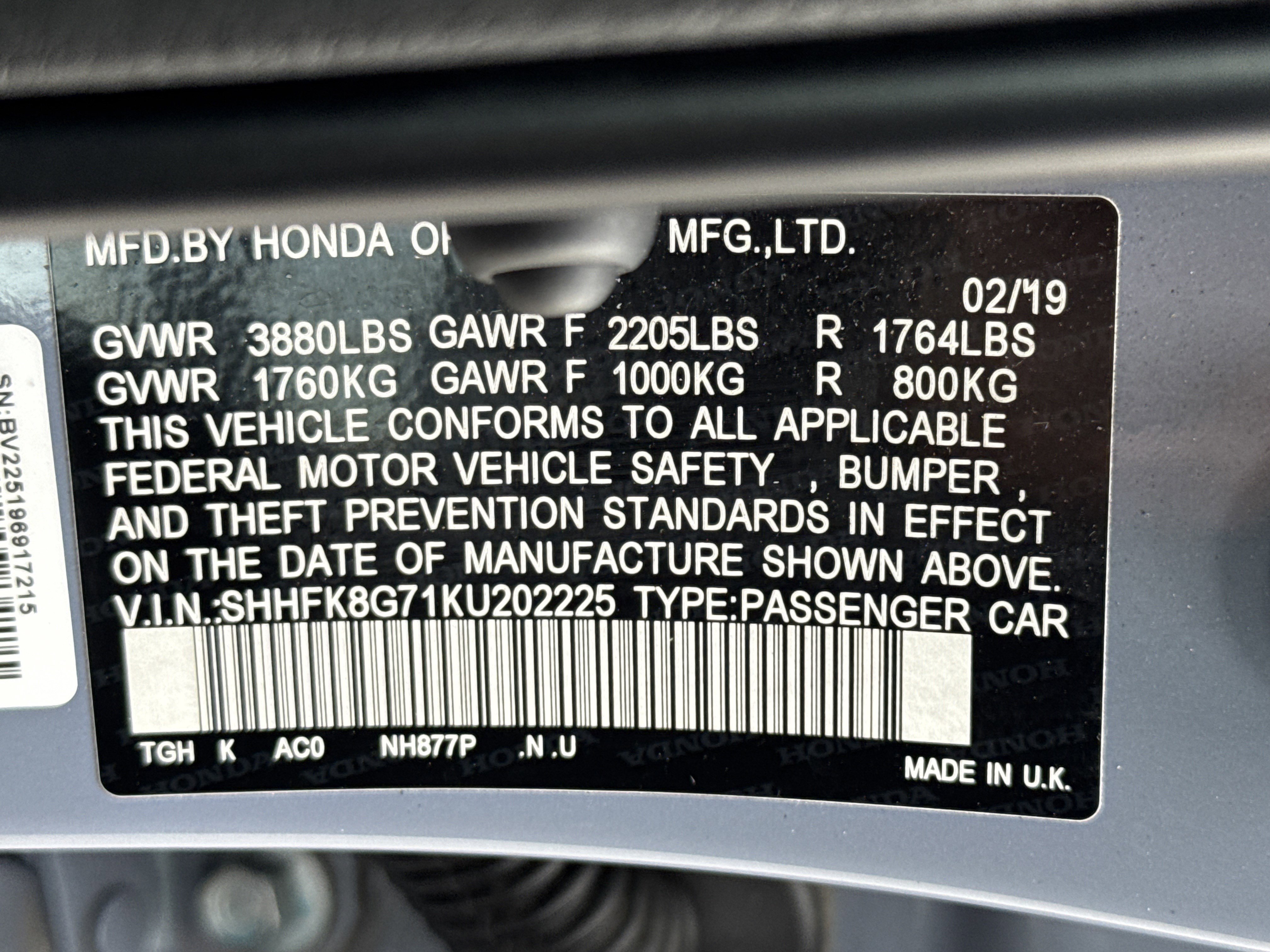 Used 2019 Honda Civic Type R image 33