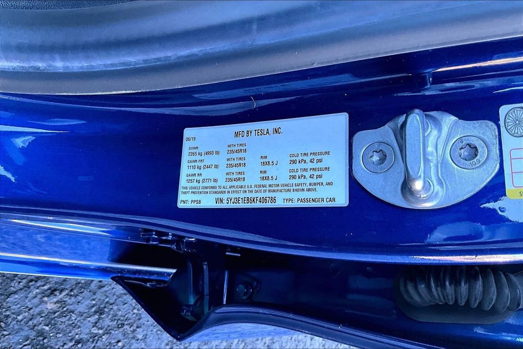 Used 2019 Tesla Model 3 Long Range image 35