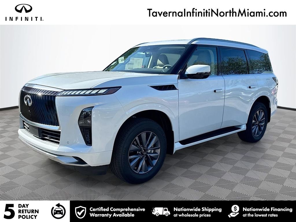 New 2026 INFINITI QX80 Pure w/ Cargo Package RWD image 1