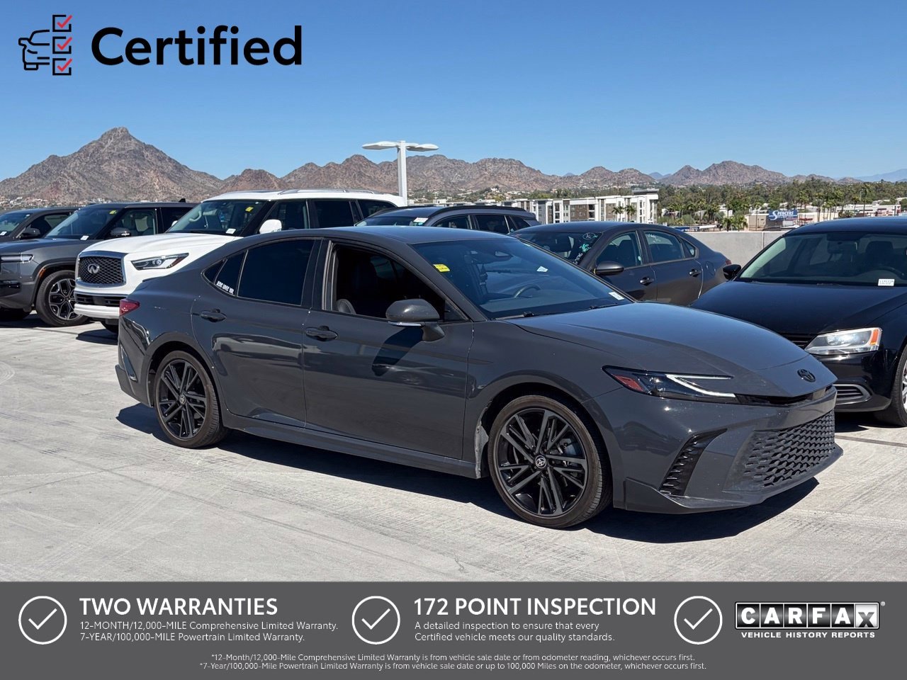 Used 2025 Toyota Camry XSE FWD image 1