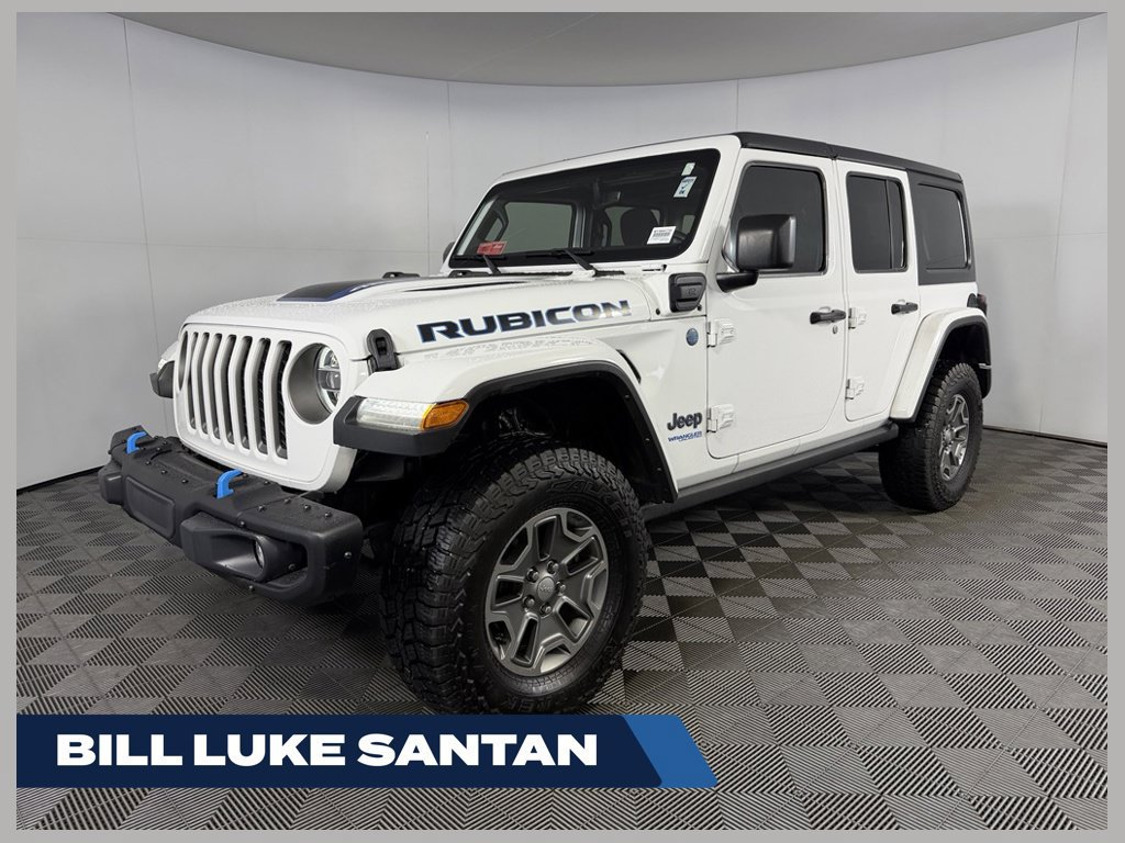 Used 2021 Jeep Wrangler Unlimited Rubicon 4xe w/ Steel Bumper Group AWD/4WD 360° Tour