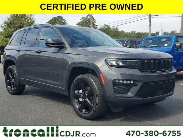 Certified 2024 Jeep Grand Cherokee Limited w/ Black Appearance Package