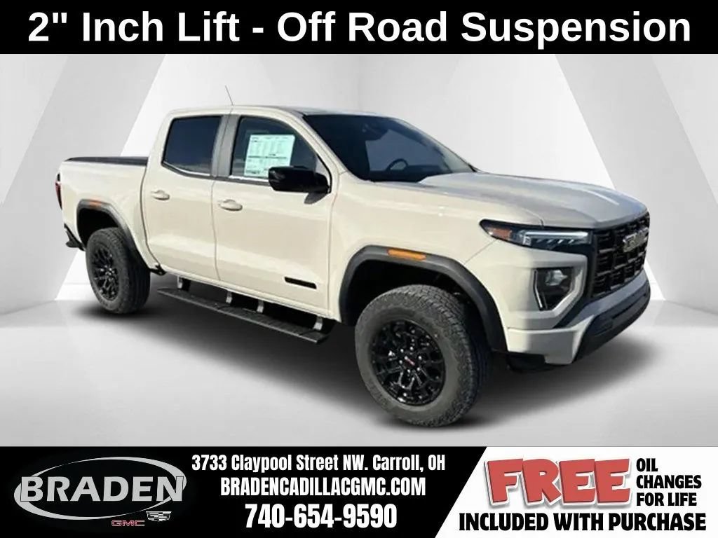 New 2026 GMC Canyon Elevation w/ LPO, Black Badging Package RWD image 1