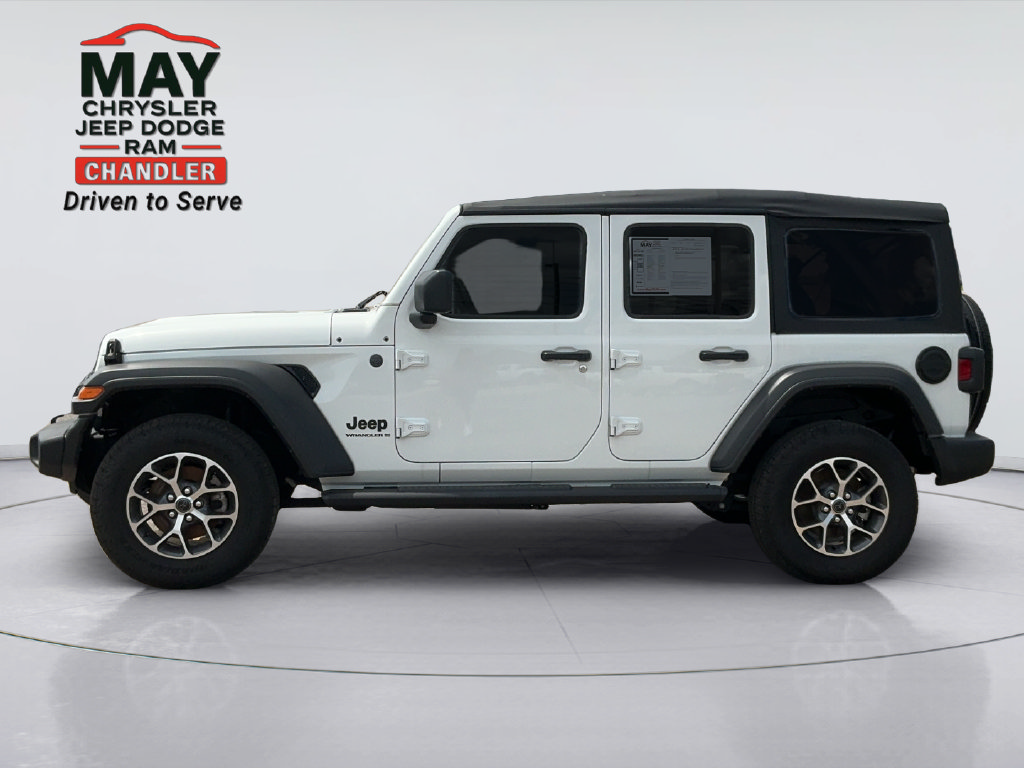 Certified 2025 Jeep Wrangler Unlimited Sport AWD/4WD image 4
