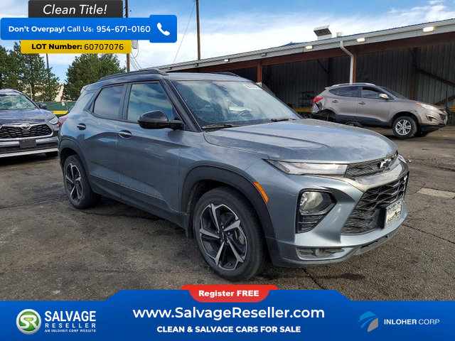 Used 2021 Chevrolet TrailBlazer RS w/ Technology Package FWD image 5