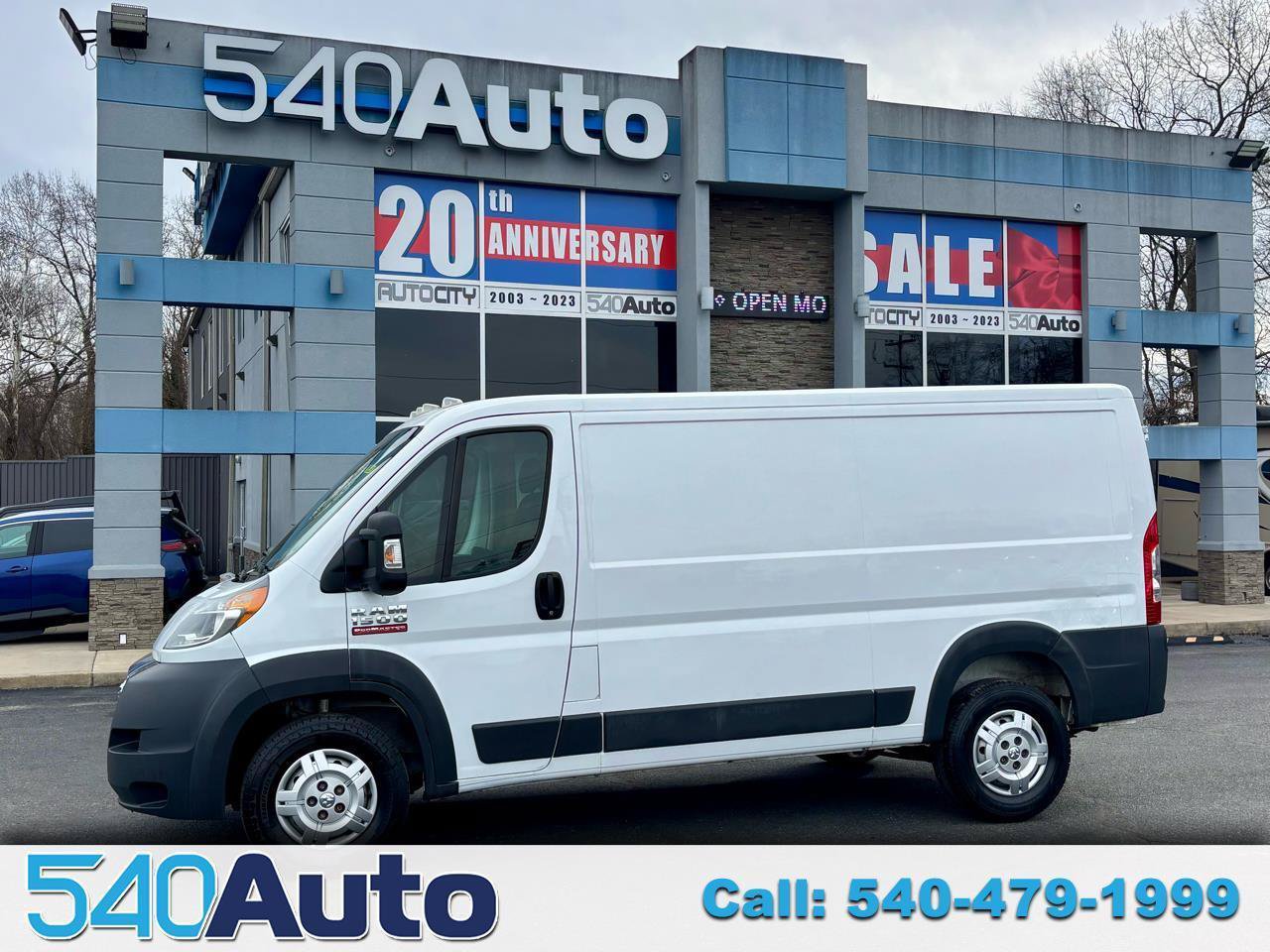 Used 2017 RAM ProMaster 1500 w/ Premium Appearance Group FWD image 1