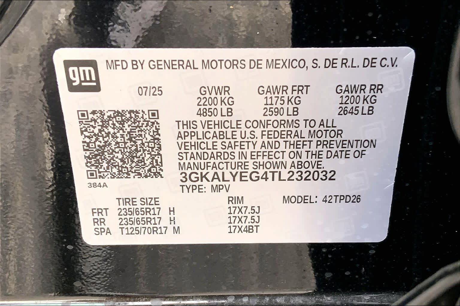 New 2026 GMC Terrain AT4 w/ LPO, Black Badging Package AWD/4WD image 16