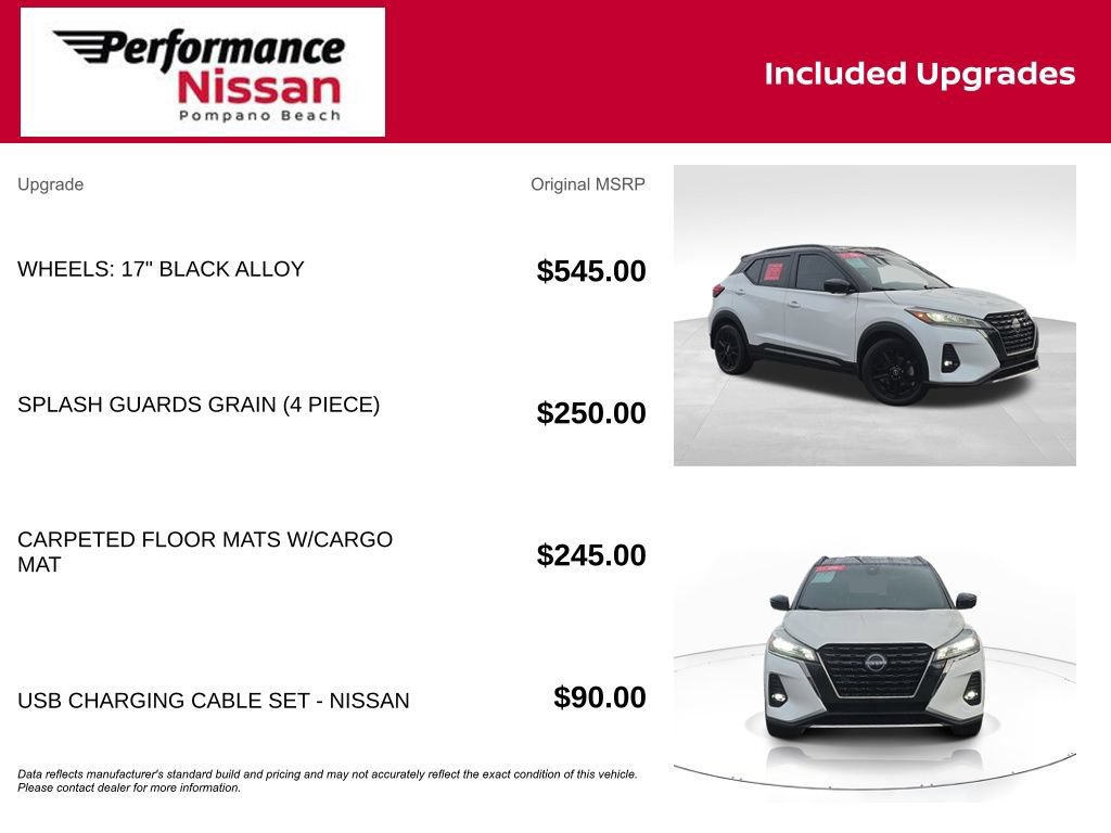 Certified 2024 Nissan Kicks SR FWD image 8