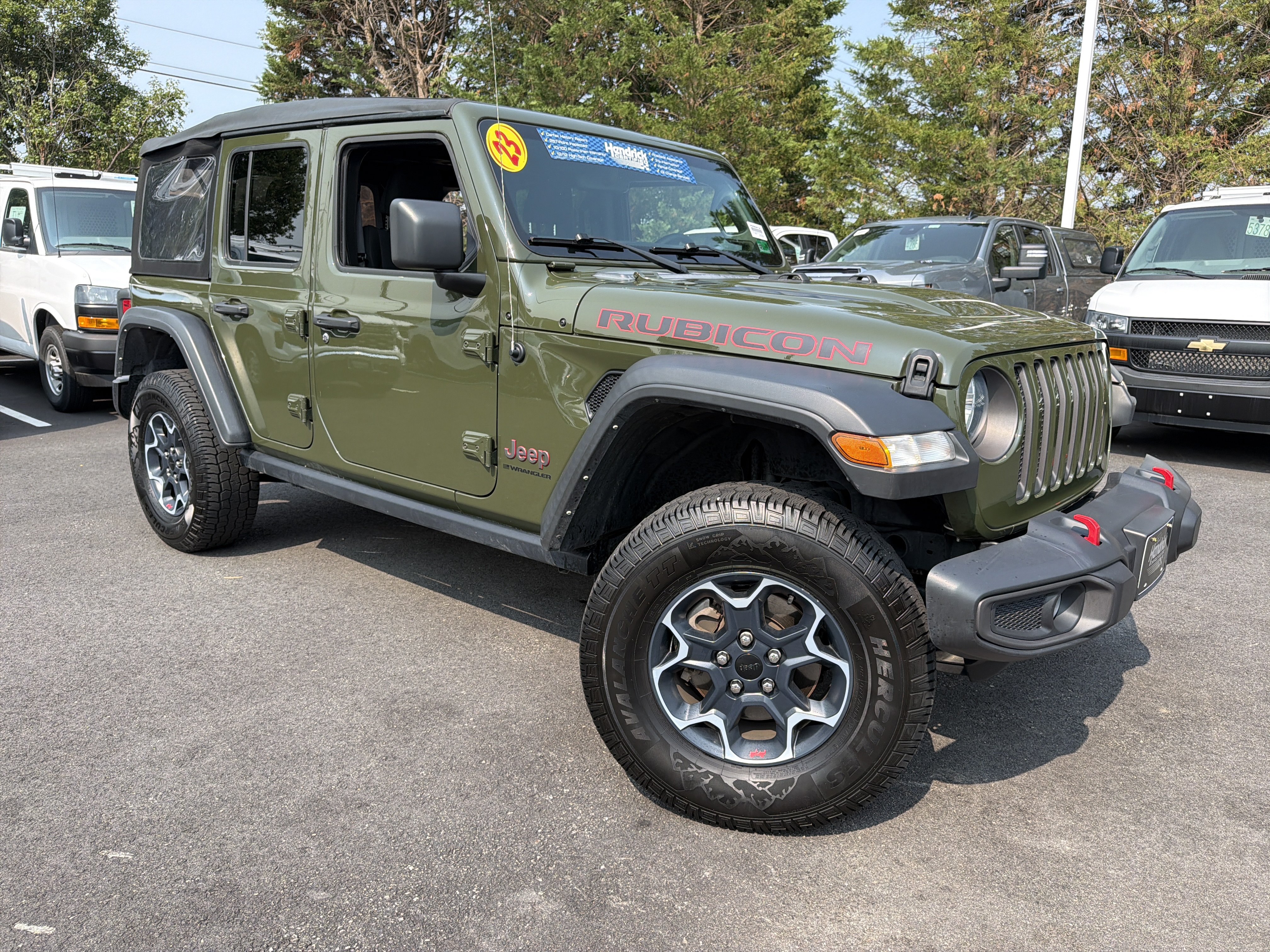 Used 2023 Jeep Wrangler Unlimited Rubicon AWD/4WD image 2