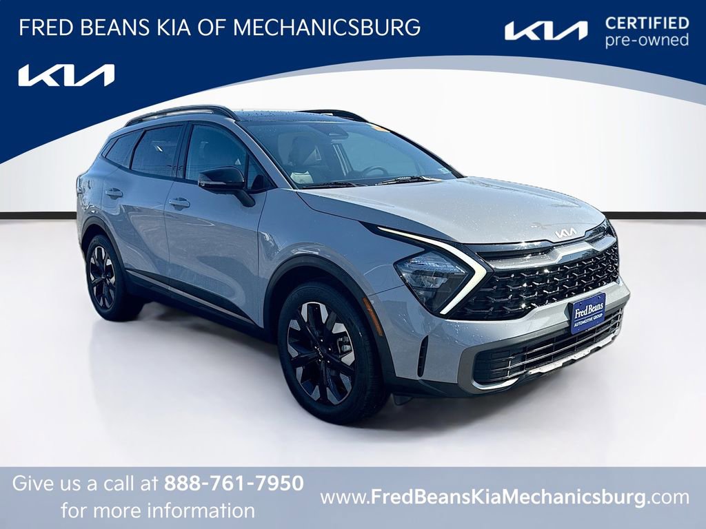 Certified 2023 Kia Sportage X-Line w/ X-Line Premium Package image 1