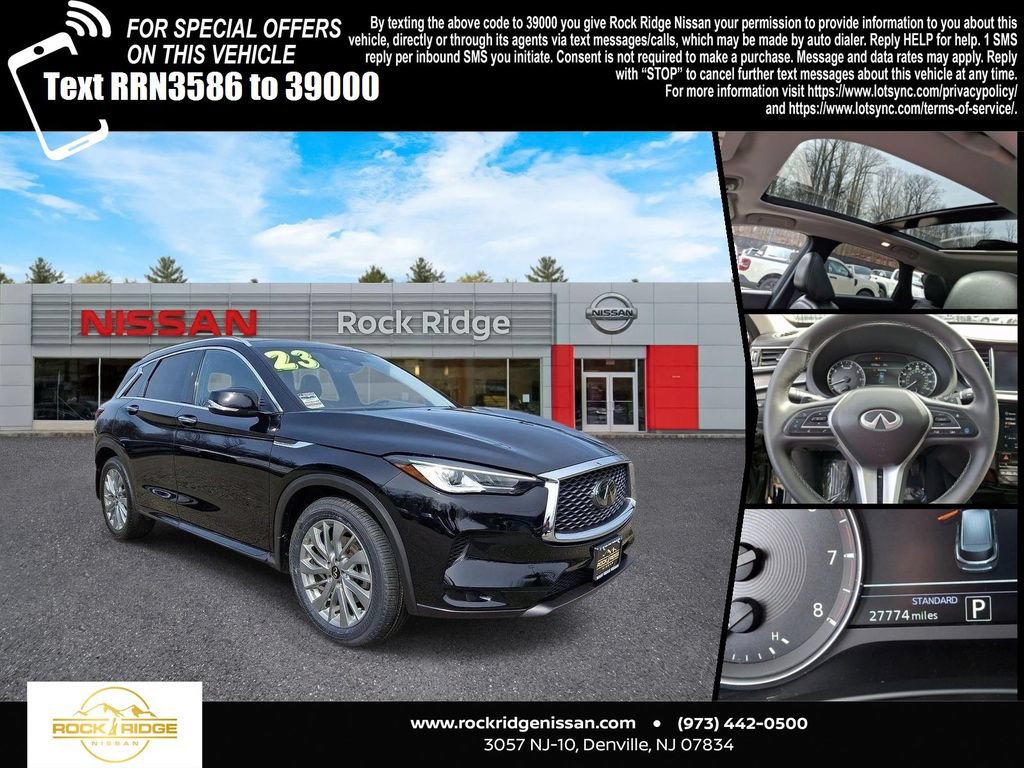 Used 2023 INFINITI QX50 Luxe