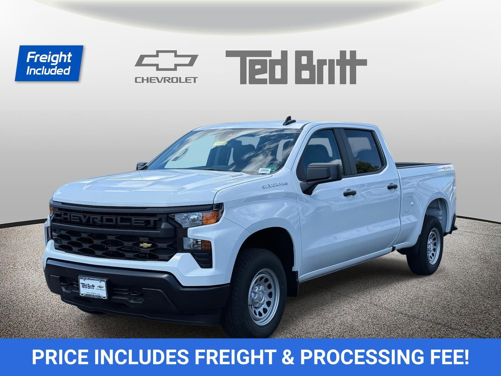 New 2026 Chevrolet Silverado 1500 W/T w/ WT Value Package AWD/4WD image 1