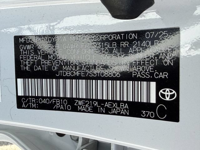 Certified 2025 Toyota Corolla LE FWD image 25