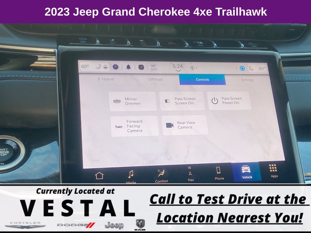 New 2023 Jeep Grand Cherokee Trailhawk AWD/4WD image 30
