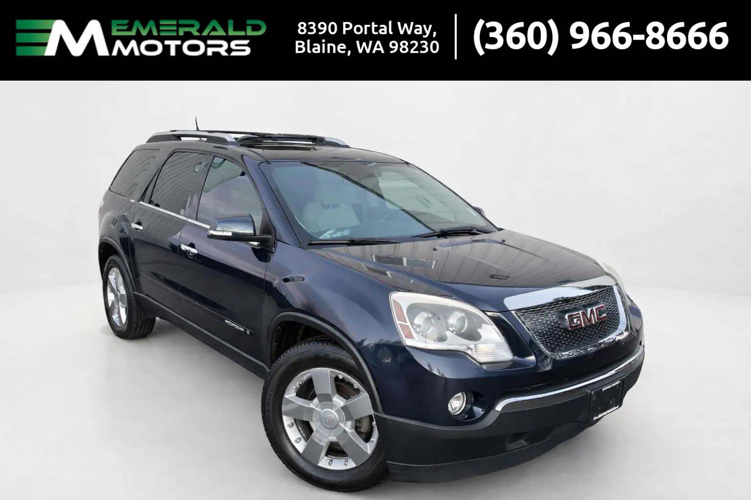 Used 2008 GMC Acadia SLT w/ Luxury Package