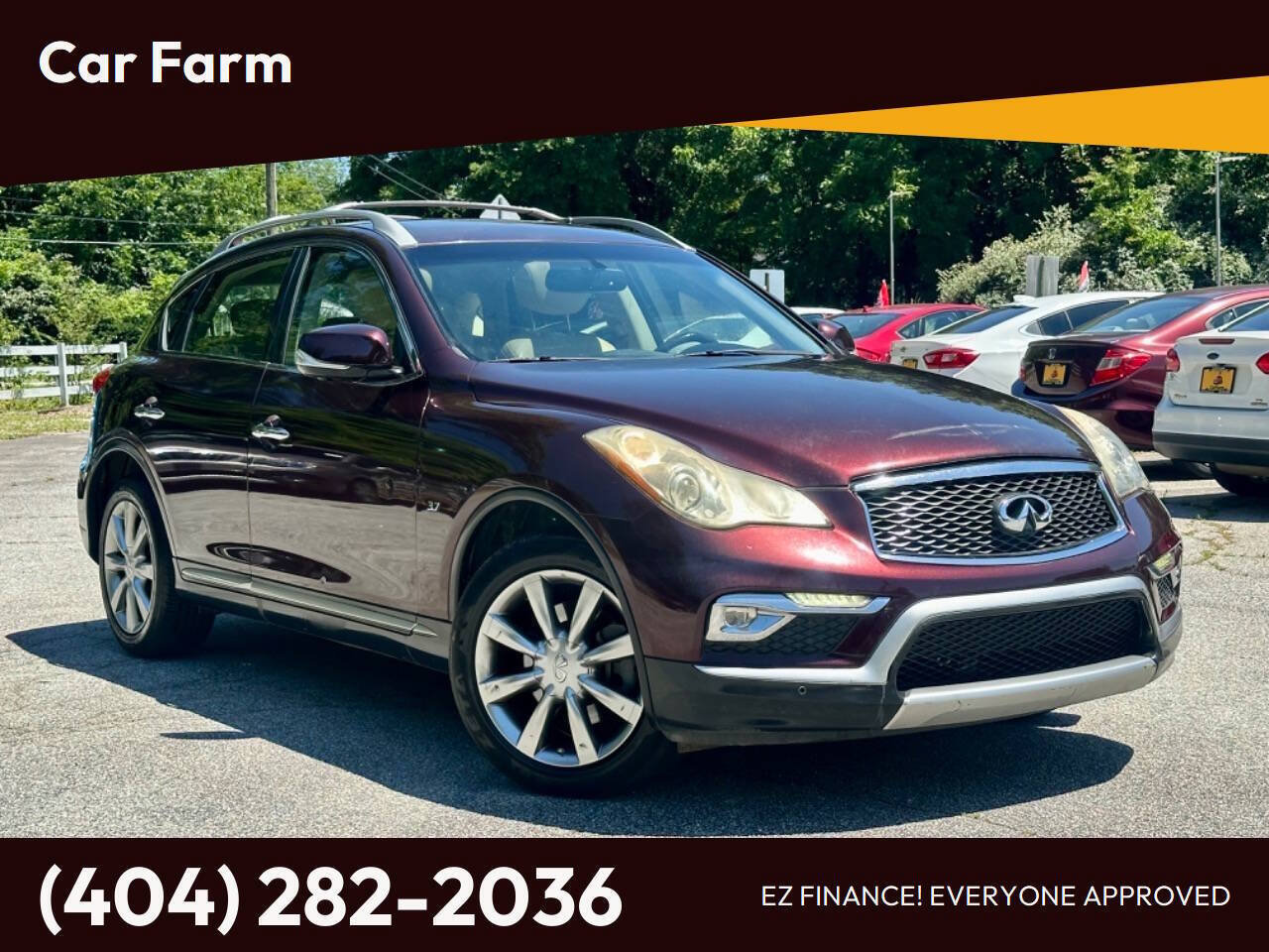 Used 2016 INFINITI QX50 AWD w/ Premium Plus Package