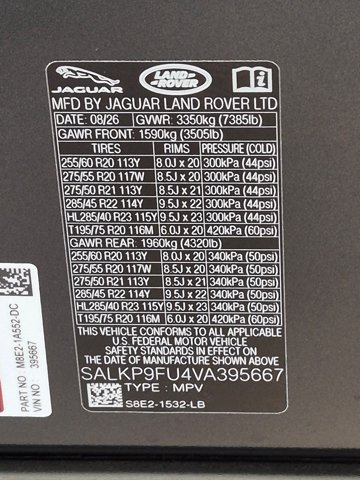 New 2027 Land Rover Range Rover SE AWD/4WD image 17