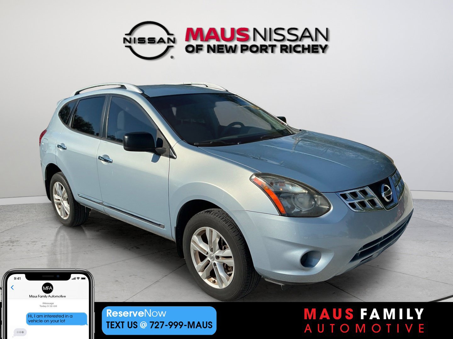 Used 2015 Nissan Rogue S w/ Convenience Package FWD image 1
