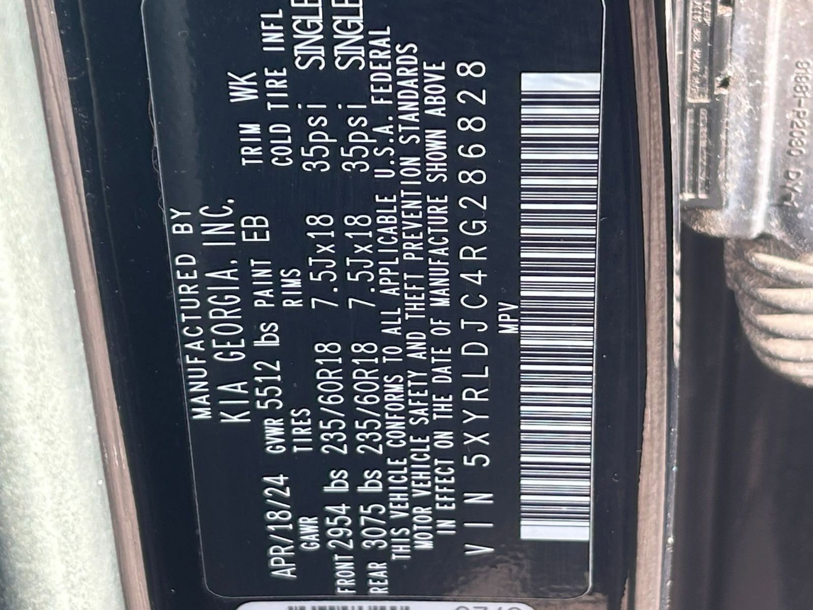 Used 2024 Kia Sorento S image 30