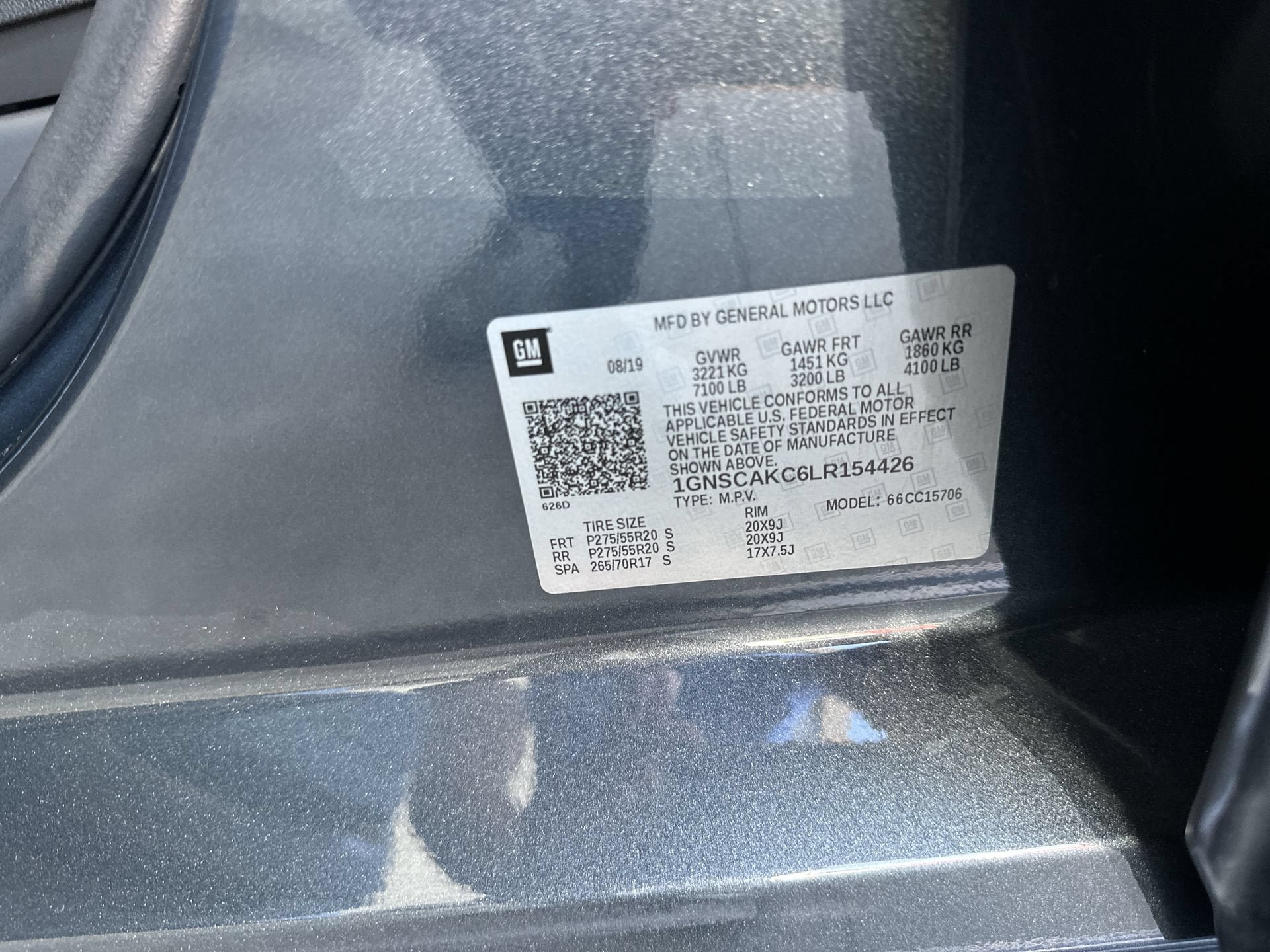 Certified 2020 Chevrolet Tahoe LS RWD image 30