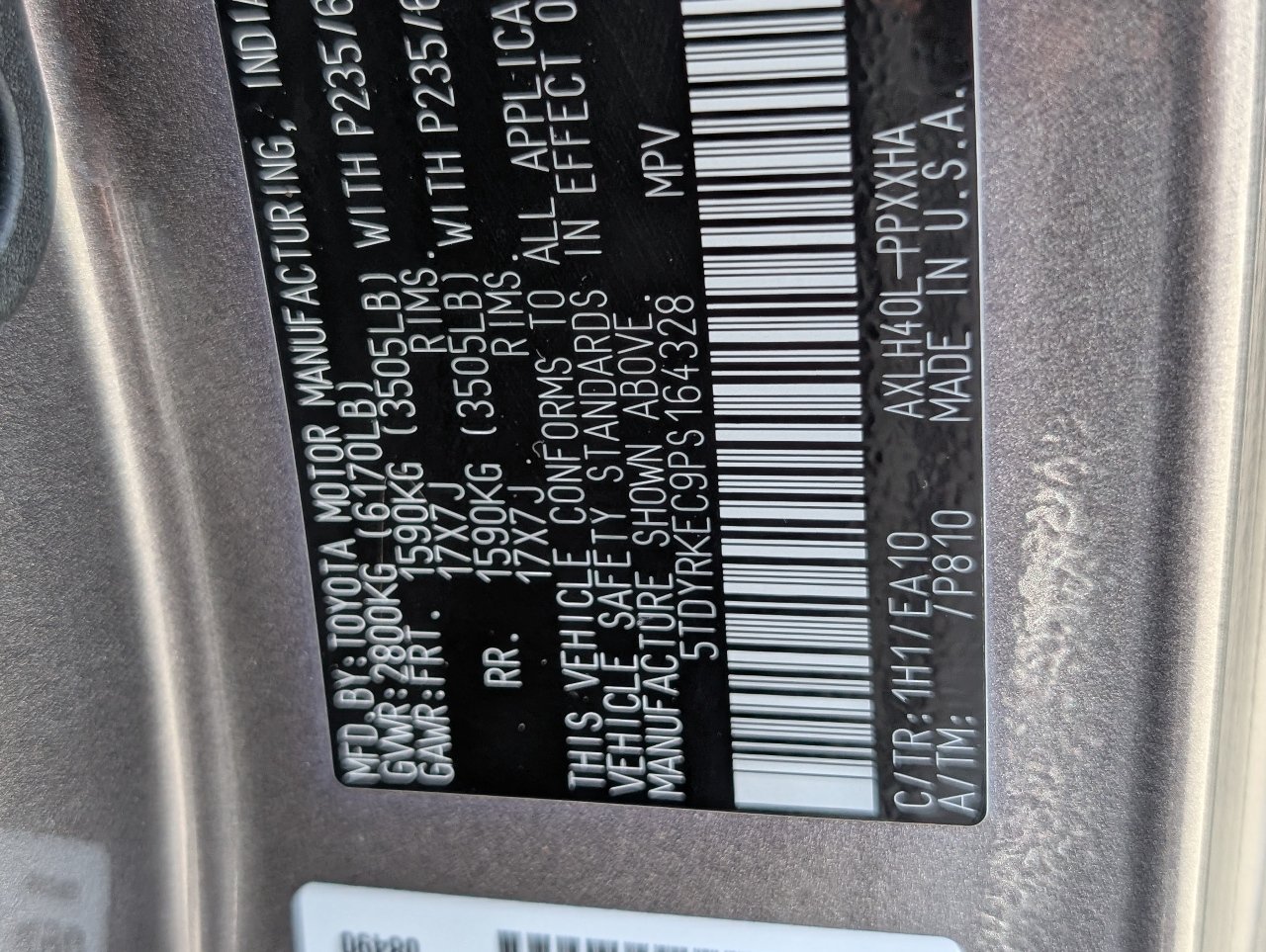 Used 2023 Toyota Sienna XLE FWD image 22