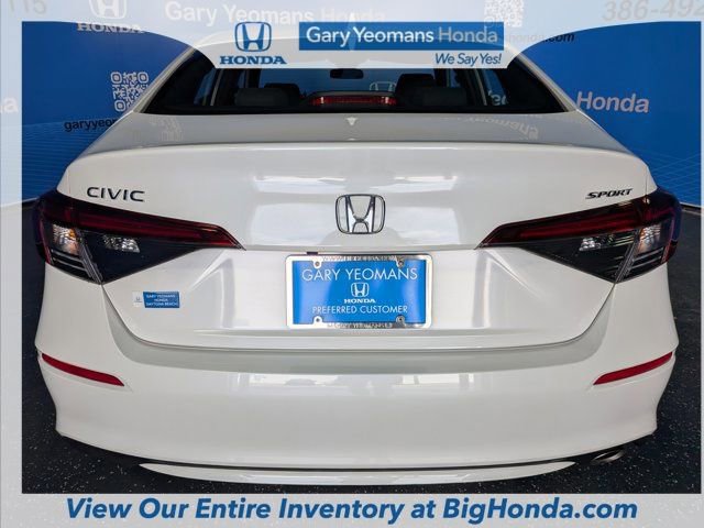 Certified 2025 Honda Civic Sport image 8