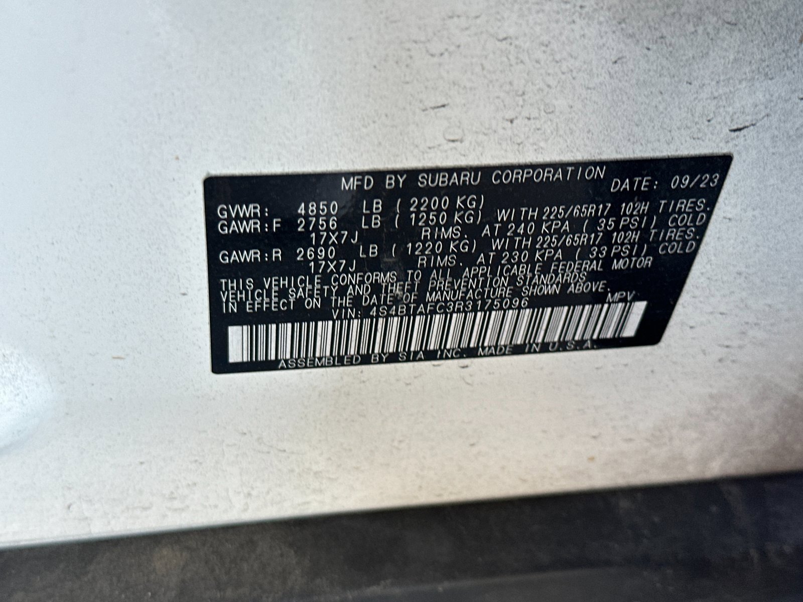 Used 2024 Subaru Outback Premium image 26