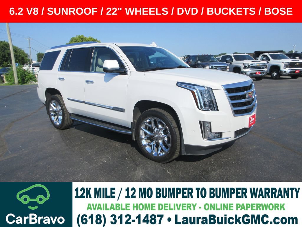Certified 2020 Cadillac Escalade Premium Luxury AWD/4WD image 1