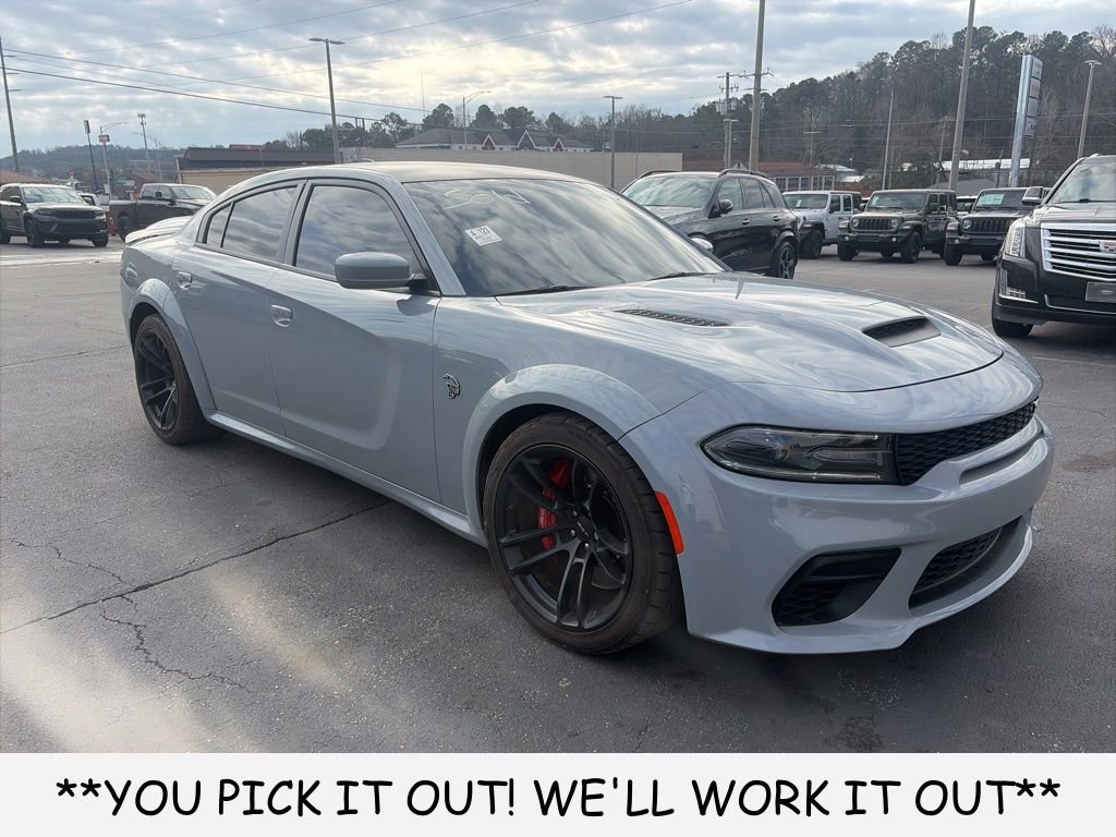 Used 2021 Dodge Charger SRT Hellcat w/ Carbon/Suede Interior Package 360° Tour