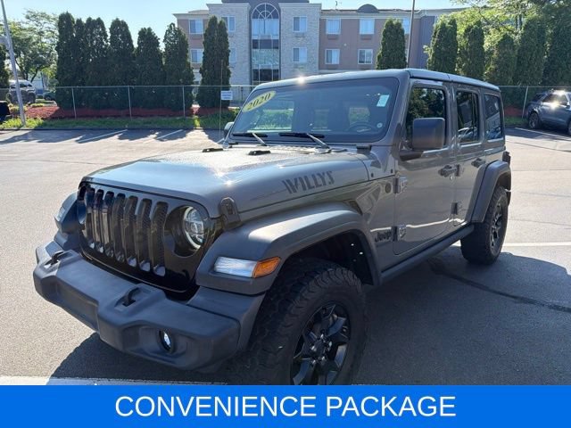 Used 2020 Jeep Wrangler Unlimited Sport AWD/4WD image 3