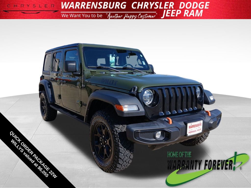 Used 2022 Jeep Wrangler Unlimited Sport image 1