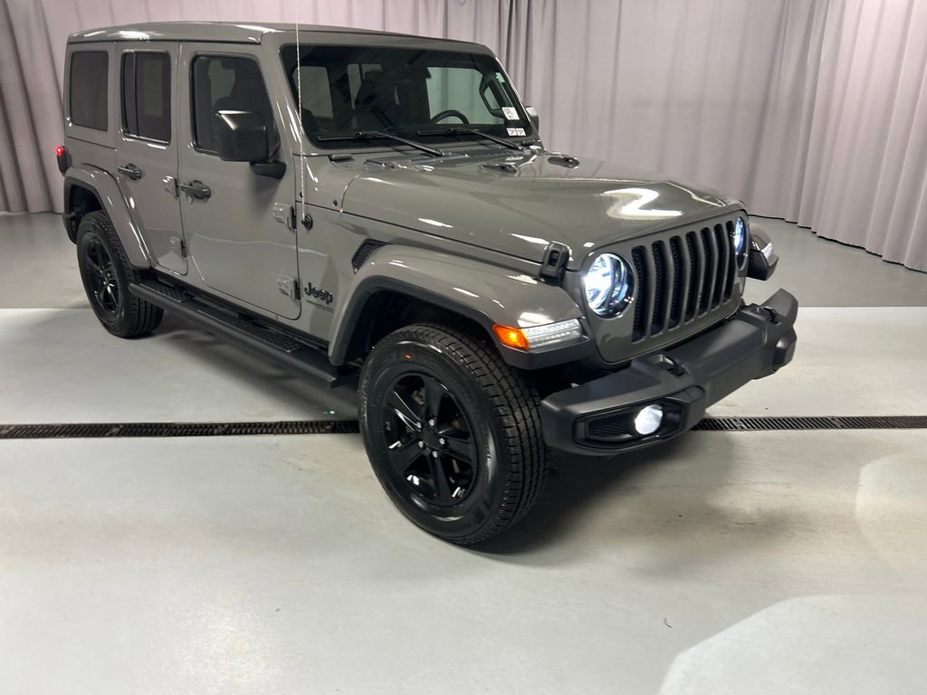 Used 2020 Jeep Wrangler Unlimited Sahara AWD/4WD image 1