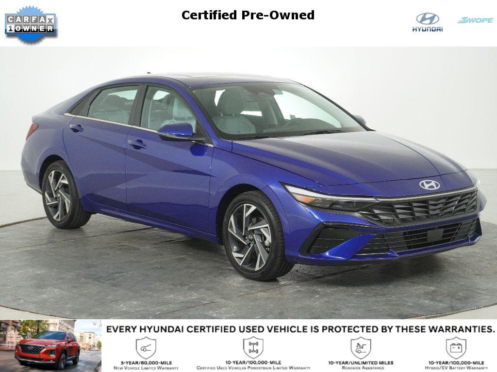 Certified 2025 Hyundai Elantra Limited